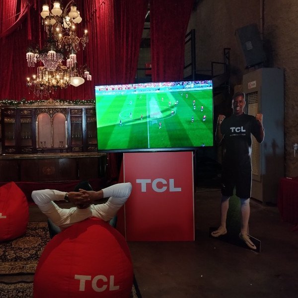 TCL TVs at Gazzetta Night: a night dedicated to football through impressive TCL screens.