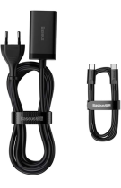 Baseus GaN3 Pro Desktop Fast Charger 2xType-C/2xUSB 65W Black