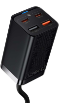 Baseus GaN3 Pro Desktop Fast Charger 2xType-C/2xUSB 65W Black