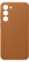 Samsung Leather Cover Galaxy S23+ Camel