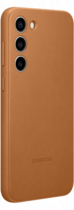 Samsung Leather Cover Galaxy S23+ Camel