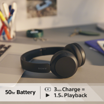 Sony Wireless Headphones WH-CH520 Black