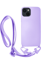 Vivid Silicone Case Strap Apple iPhone 13 Lilac