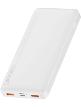 Baseus Powerbank 10000mAh 2xUSB/Type-C/Micro USB 20W Bipow White