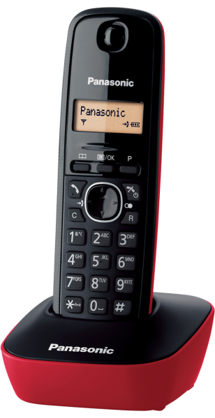 Panasonic Dect KXTG1611 Red