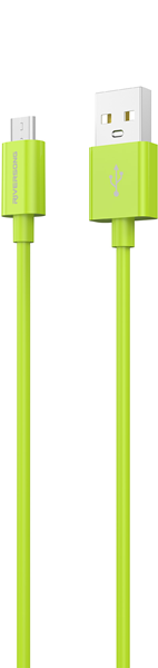 Riversong Cable USB to Micro USB 3A Lotus 08 1.2m Green