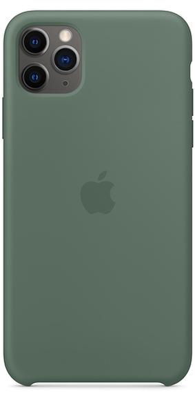 Apple Silicone Case iPhone 11 Pro Max Pine Green