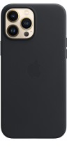 Apple Leather Case iPhone 13 Pro Max with MagSafe Midnight