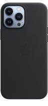 Apple Leather Case iPhone 13 Pro Max with MagSafe Midnight