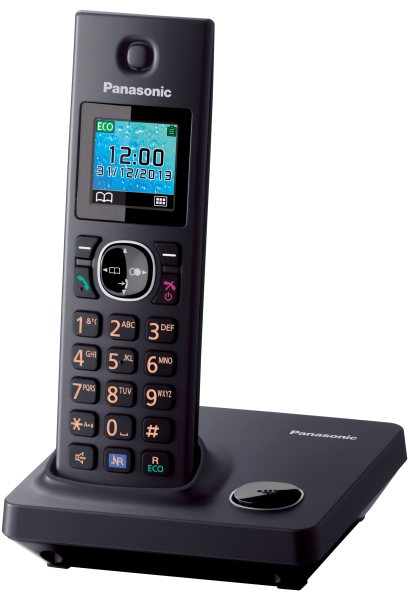 Panasonic Dect KX-TG7851 Black