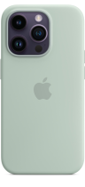 Apple Silicone Case iPhone 14 Pro with MagSafe Succulent