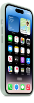Apple Silicone Case iPhone 14 Pro with MagSafe Succulent