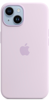 Apple Silicone Case iPhone 14 with MagSafe Lilac