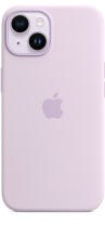 Apple Silicone Case iPhone 14 with MagSafe Lilac