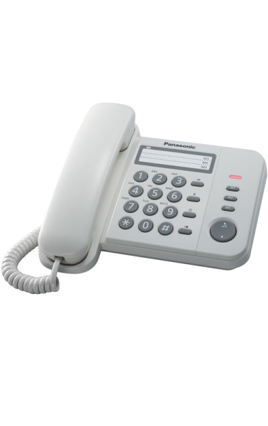 Panasonic Corded Phone KX-TS520 White