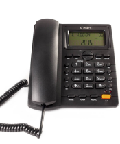 Osio Corded Phone OSW- 4710 Black