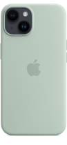 Apple Silicone Case iPhone 14 with MagSafe Succulent