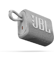 JBL Bluetooth Speaker GO3 Waterproof White