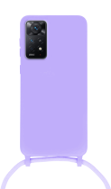 Vivid Silicone Case Lace Redmi Note 11 Pro 5G Lilac