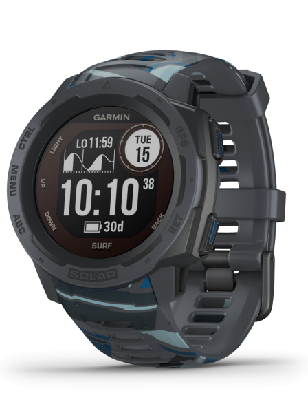 Garmin Instinct Solar Surf Pipeline