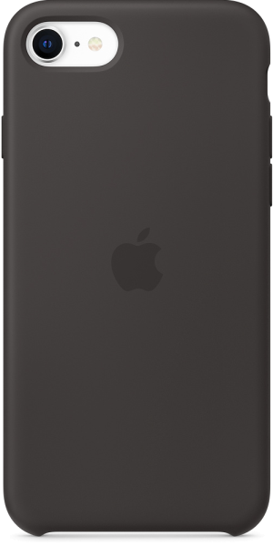 Apple Silicone Case iPhone SE New Black