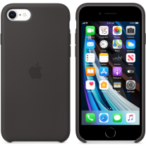 Apple Silicone Case iPhone SE New Black