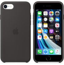 Apple Silicone Case iPhone SE New Black