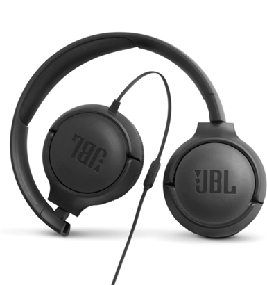 JBL Wired Headphones Tune 500 Black