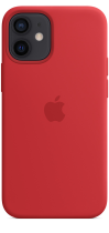 Apple Silicone Case iPhone 12 mini with MagSafe Red