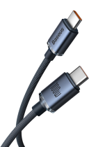 Baseus Crystal Shine Series PD Cable Type-C to Type-C 100W 2m Black