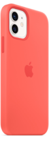 Apple Silicone Case iPhone 12/12 Pro with MagSafe Pink Citrus