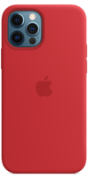 Apple Silicone Case iPhone 12/12 Pro with MagSafe Red