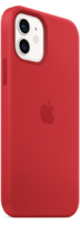 Apple Silicone Case iPhone 12/12 Pro with MagSafe Red