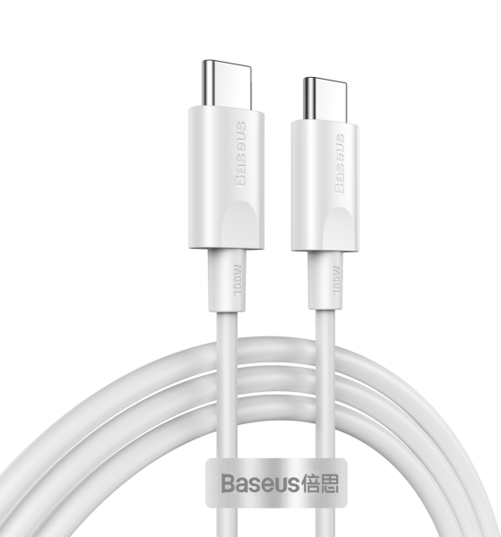 Baseus PD Cable Type-C 5A 100W 1.5m White
