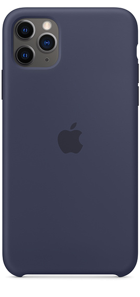Apple Silicone Case iPhone 11 Pro Max Midnight Blue