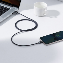 Baseus Crystal Shine Series Cable USB to Lightning 2.4A 2m Black