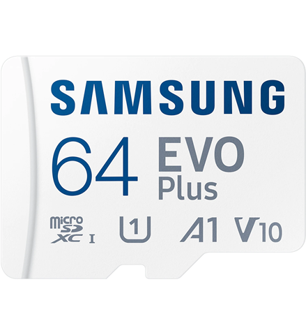 Samsung Evo Plus microSDXC 64GB Class 10 U1 V10