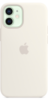 Apple Silicone Case iPhone 12 mini with MagSafe White