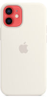 Apple Silicone Case iPhone 12 mini with MagSafe White