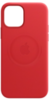 Apple Leather Case iPhone 12 mini with MagSafe Red