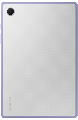 Samsung Clear Edge Cover Tab A8 Lavender