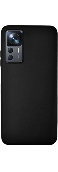 Vivid Silicone Cover Xiaomi 12T Black