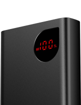 Baseus Powerbank PD+QC 20000mAh 2xUSB/Type-C/Lightning/micro-USB Digital Display 22.5W Black