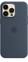 Apple Silicone Case iPhone 14 Pro Max with MagSafe Storm Blue
