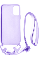 Vivid Silicone Case Strap Samsung Galaxy A53 5G Lilac