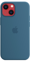 Apple Silicone Case iPhone 13 mini with MagSafe Blue Jay