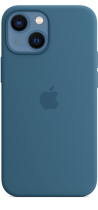 Apple Silicone Case iPhone 13 mini with MagSafe Blue Jay
