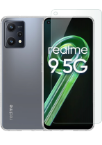 Vivid Set TPU Case + Tempered Glass Realme 9 5G Transparent