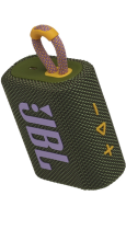 JBL Bluetooth Speaker GO3 Waterproof Green