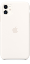 Apple Silicone Case iPhone 11 White